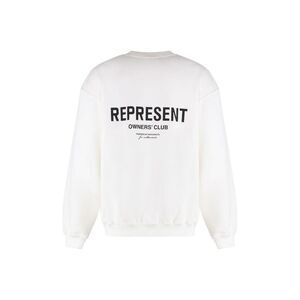 REPRESENT Owners' Club Graphic Sweatshirt Men WHITE Sweaters & Cardigans